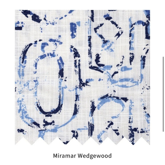 Lacefield Designs Miramar Wedgewood Concord‎ Fabric 105.5